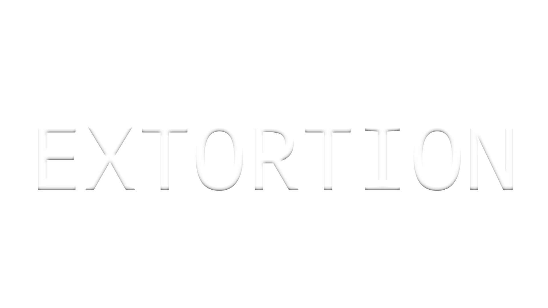 Extortion logo